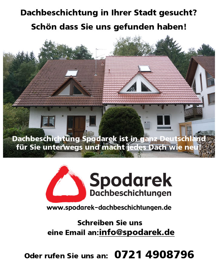 Dachbeschichtung  Dachreparaturen im Raum Oedheim